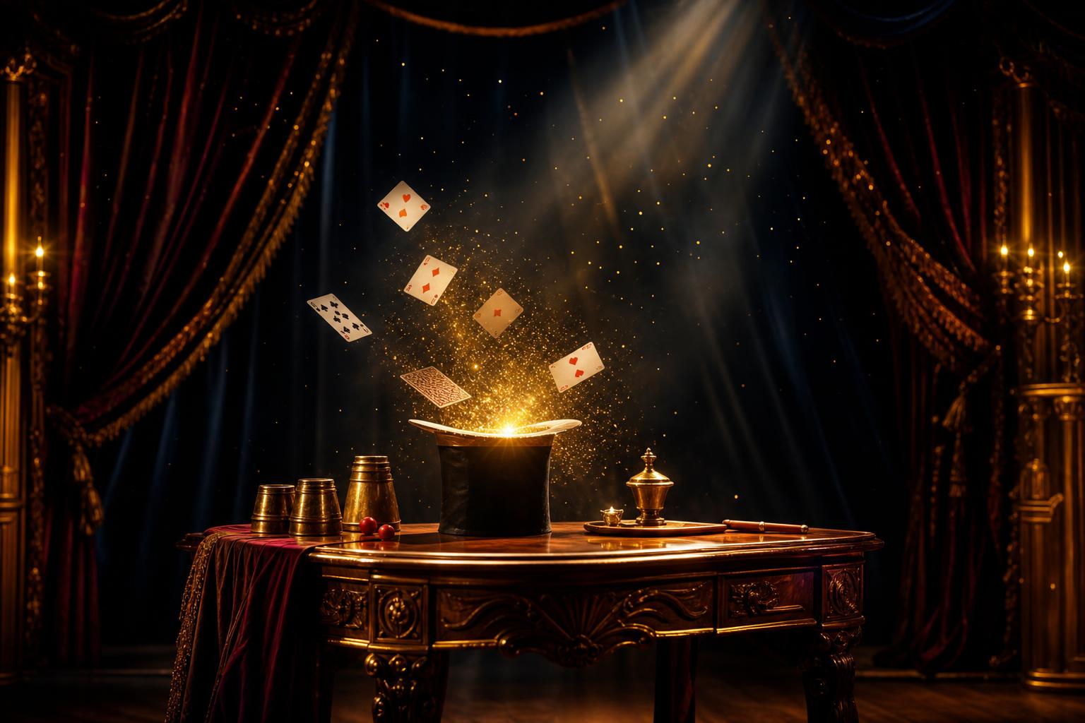 Tres the Great Magic Shows — Utah family-friendly magician on stage